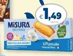Famila MISURA DOLCESENZA 6 PLUMCAKE offerta