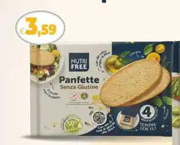 Famila Nutri Free Panfette Senza Glutine offerta