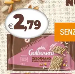 Famila Galbusera ZeroGrano Cracker Integrale offerta