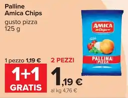 Carrefour Palline Amica Chips offerta