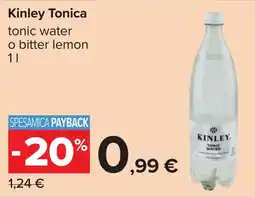 Carrefour Kinley Tonica offerta