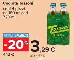 Carrefour Cedrata Tassoni offerta