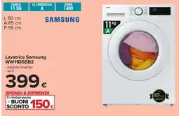 Carrefour Lavatrice Samsung WW11DG5B2 offerta