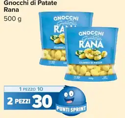 Carrefour Gnocchi di Patate Rana offerta