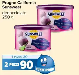 Carrefour Prugne California Sunsweet offerta