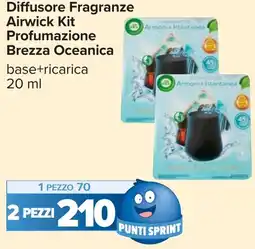 Carrefour Diffusore Fragranze Airwick Kit Brezza Oceanica offerta