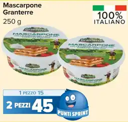 Carrefour Mascarpone Granterre offerta