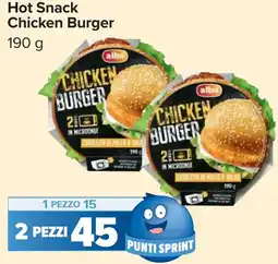 Carrefour Hot Snack Chicken Burger offerta