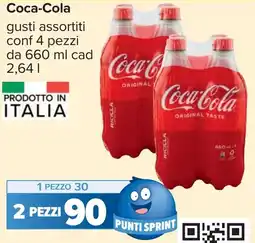 Carrefour Coca-Cola gusti assortiti offerta