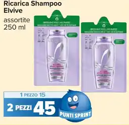 Carrefour Ricarica Shampoo Elvive offerta