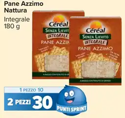 Carrefour Pane Azzimo Nattura offerta