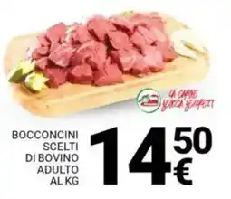 Supermercati Gulliver Bocconcini scelti di bovino adulto offerta
