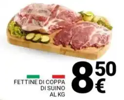 Supermercati Gulliver Fettine di coppa di suino offerta