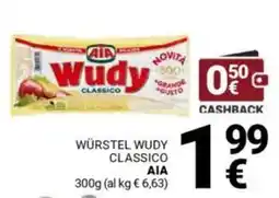 Supermercati Gulliver Würstel wudy classico AIA offerta