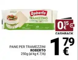 Supermercati Gulliver Pane per tramezzini ROBERTO offerta