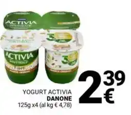 Supermercati Gulliver Yogurt activia DANONE offerta
