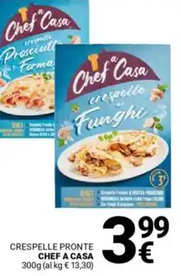 Supermercati Gulliver Crespelle pronte CHEF A CASA offerta