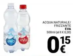 Supermercati Gulliver Acqua naturale/ frizzante EVA offerta