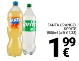 Supermercati Gulliver Fanta orange/ sprite offerta