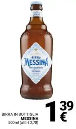 Supermercati Gulliver Birra in bottiglia MESSINA offerta