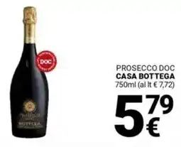 Supermercati Gulliver Prosecco doc CASA BOTTEGA offerta