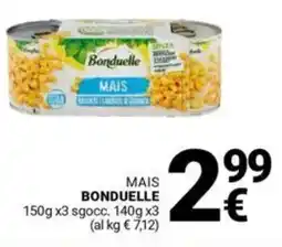 Supermercati Gulliver Mais BONDUELLE offerta