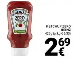 Supermercati Gulliver Ketchup zero HEINZ offerta