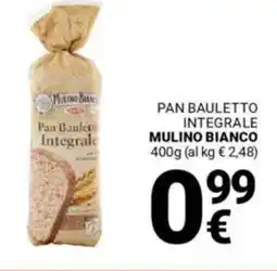 Supermercati Gulliver Pan bauletto integrale MULINO BIANCO offerta