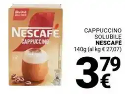 Supermercati Gulliver Cappuccino solubile NESCAFÈ offerta