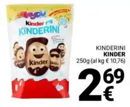 Supermercati Gulliver Kinderini KINDER offerta