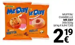 Supermercati Gulliver Muffin/ ciambelle MR.DAY offerta