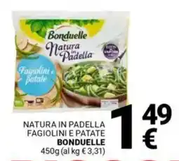 Supermercati Gulliver Natura in padella fagiolini e patate BONDUELLE offerta