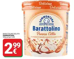 Supermercati Gulliver Barattolino gelato SAMMONTANA offerta