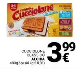 Supermercati Gulliver Cucciolone classico ALGIDA offerta