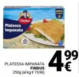 Supermercati Gulliver Platessa impanata FINDUS offerta