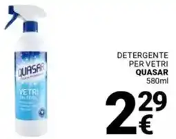 Supermercati Gulliver Detergente per vetri QUASAR offerta