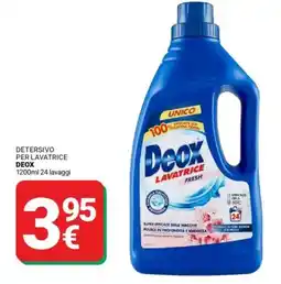 Supermercati Gulliver Detersivo per lavatrice DEOX offerta