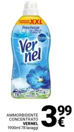 Supermercati Gulliver Ammorbidente concentrato VERNEL offerta