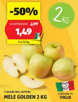 ALDI I colori del sapore mele golden offerta