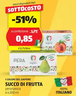 ALDI I colori del sapore succo di frutta offerta
