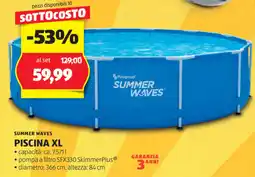 ALDI Summer waves piscina xl offerta