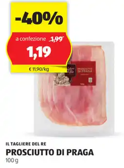 ALDI Il tagliere del re prosciutto di praga offerta