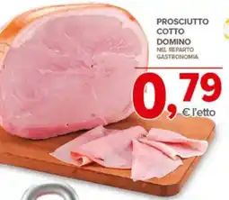 Todis Prosciutto cotto domino nel reparto gastronomia offerta