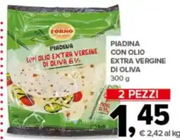 Todis Piadina con olio extra vergine di oliva offerta