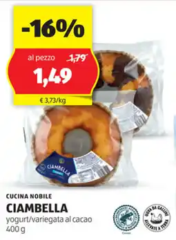ALDI Cucina nobile ciambella offerta