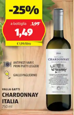 ALDI Valla gatti chardonnay italia offerta