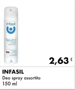 Iper Tosano INFASIL Deo spray assortito offerta