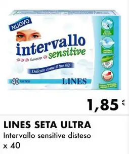 Iper Tosano LINES SETA ULTRA Intervallo sensitive disteso offerta
