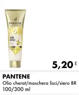 Iper Tosano PANTENE Olio cherat/maschera lisci/siero BR offerta