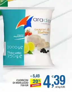 Qui Discount Cuoricini di merluzzo offerta